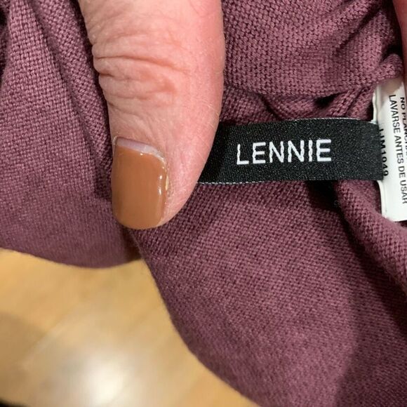 Buffalo David Bitton Tunic Top Purple L/S Mini-Pocket V-Neck Loose Wmn Sz L NWT - Picture 11 of 13